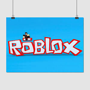 Плакат "Роблокс, Roblox", 43×60см