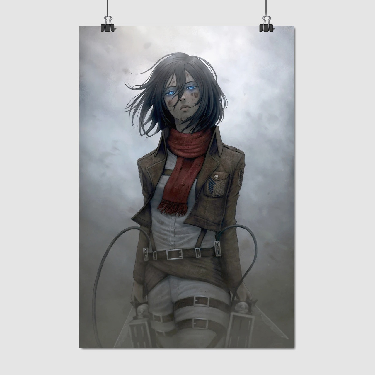 Плакат "Атака на титанів, Attack on Titans", 60×40см