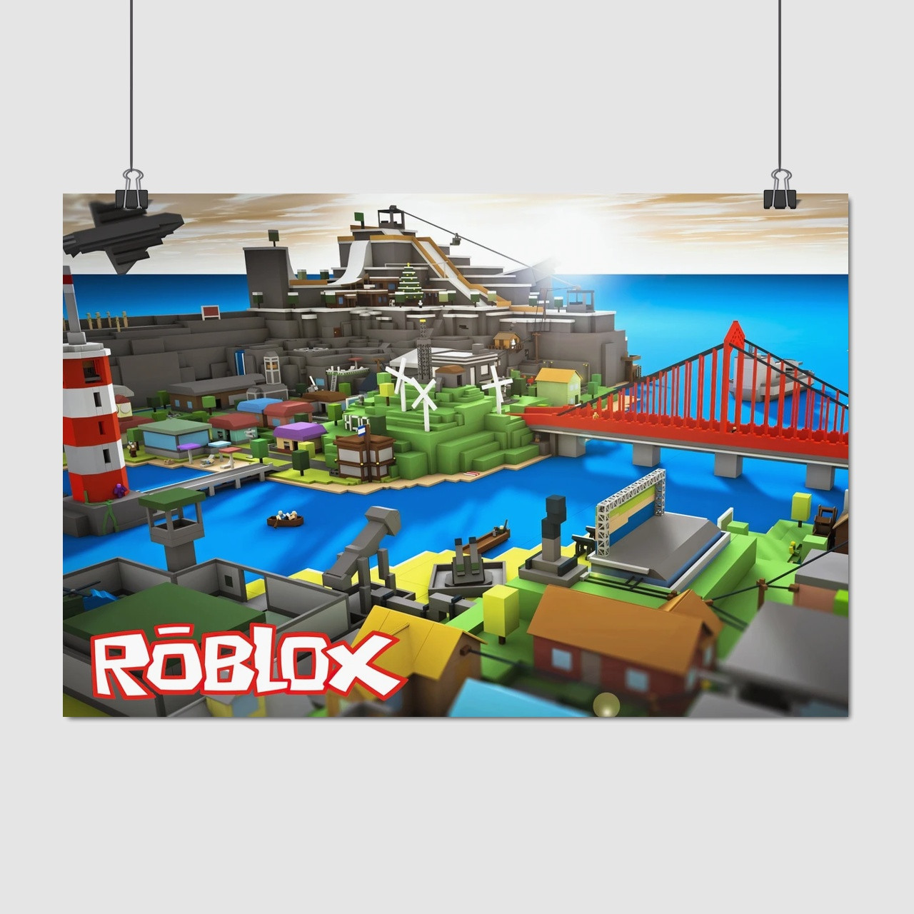 Плакат "Роблокс, Roblox", 40×60см