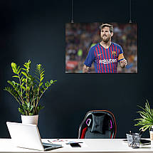 Плакат "Ліонель Мессі, футболіст, Lionel Messi", 43×60см, фото 3