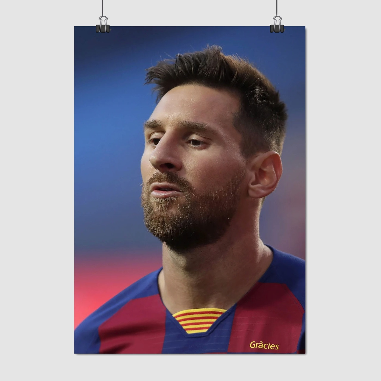 Плакат "Ліонель Мессі, футболіст, Lionel Messi", 60×43см
