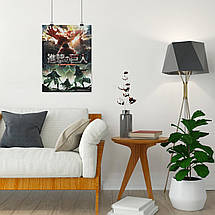 Плакат "Атака на титанів, Attack on Titans", 60×44см, фото 5