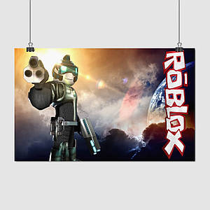 Плакат "Роблокс, Roblox", 38×60см