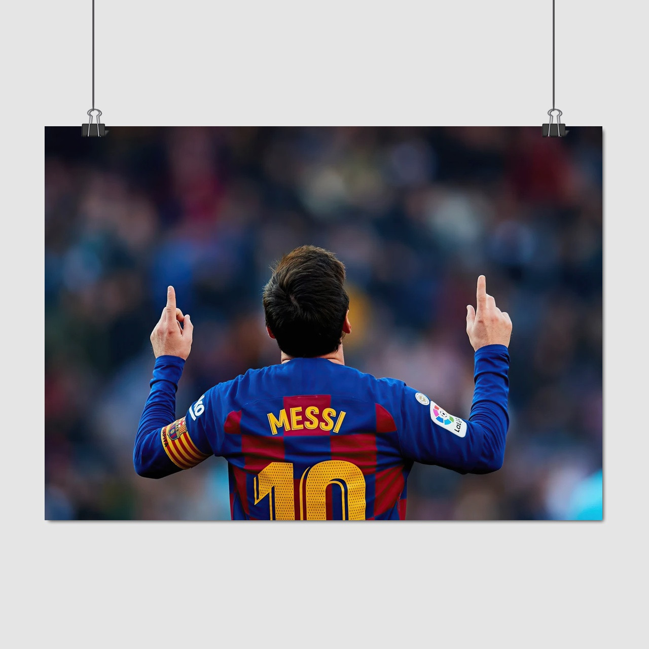 Плакат "Ліонель Мессі, футболіст, Lionel Messi", 43×60см