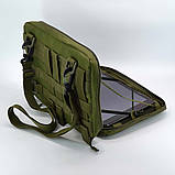 Сумка-підсумок чохол для планшета 10-12 дюймів олива Моллі, фото 8