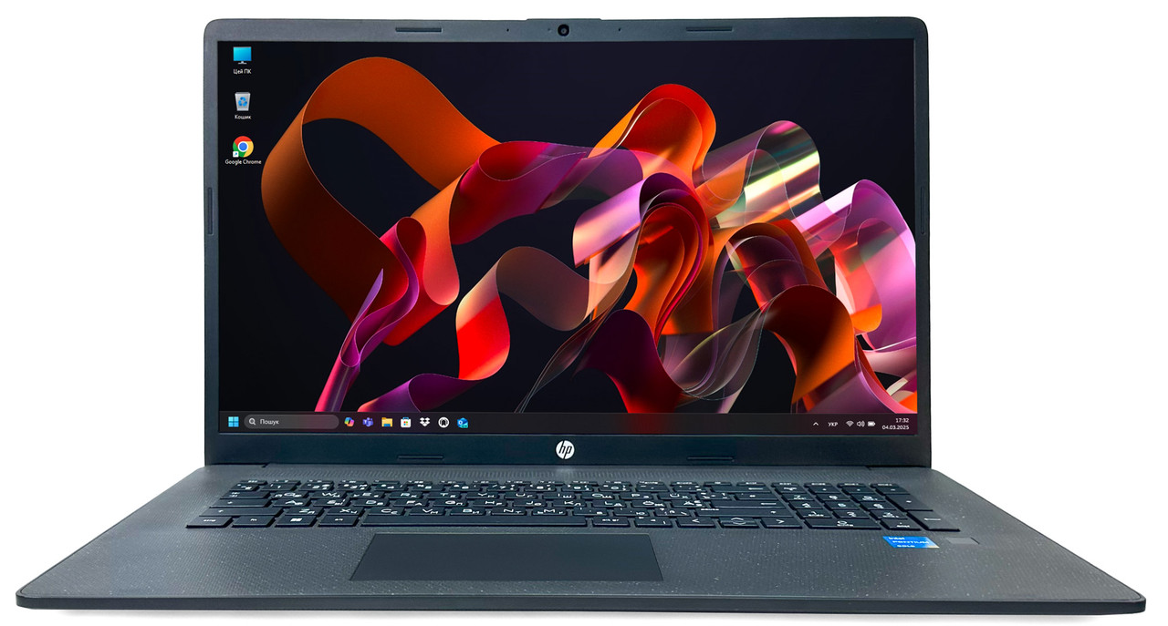 Ноутбук HP Laptop 17-cn0216ng: Intel Pentium Gold 7505 / RAM 16 ГБ / SSD 512 ГБ / Intel® Graphics /17.3"
