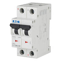 Автоматичний вимикач 2п 40A PL7-C40/2-DC 10kA EATON