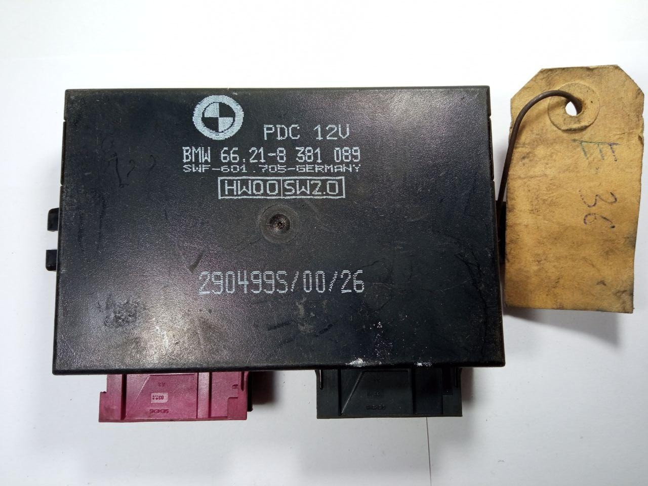 Електронний блок керування BMW E36 66.21-8 381 089 / 66218381089 / 2904995/00/26