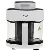 Фритюрниця без жиру зі скляною чашею 3л  Adler AD 6316