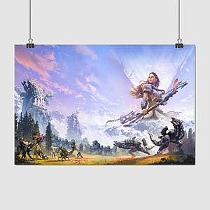 Плакат "Horizon Zero Dawn", 40×60см