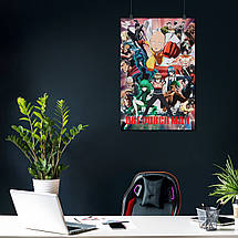 Плакат "Ванпанчмен, One-Punch Man", 60×40см, фото 4
