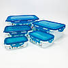 Набір контейнерів UNIQUE UN-1514 5шт. SO-319 Колір: блакитний, фото 3