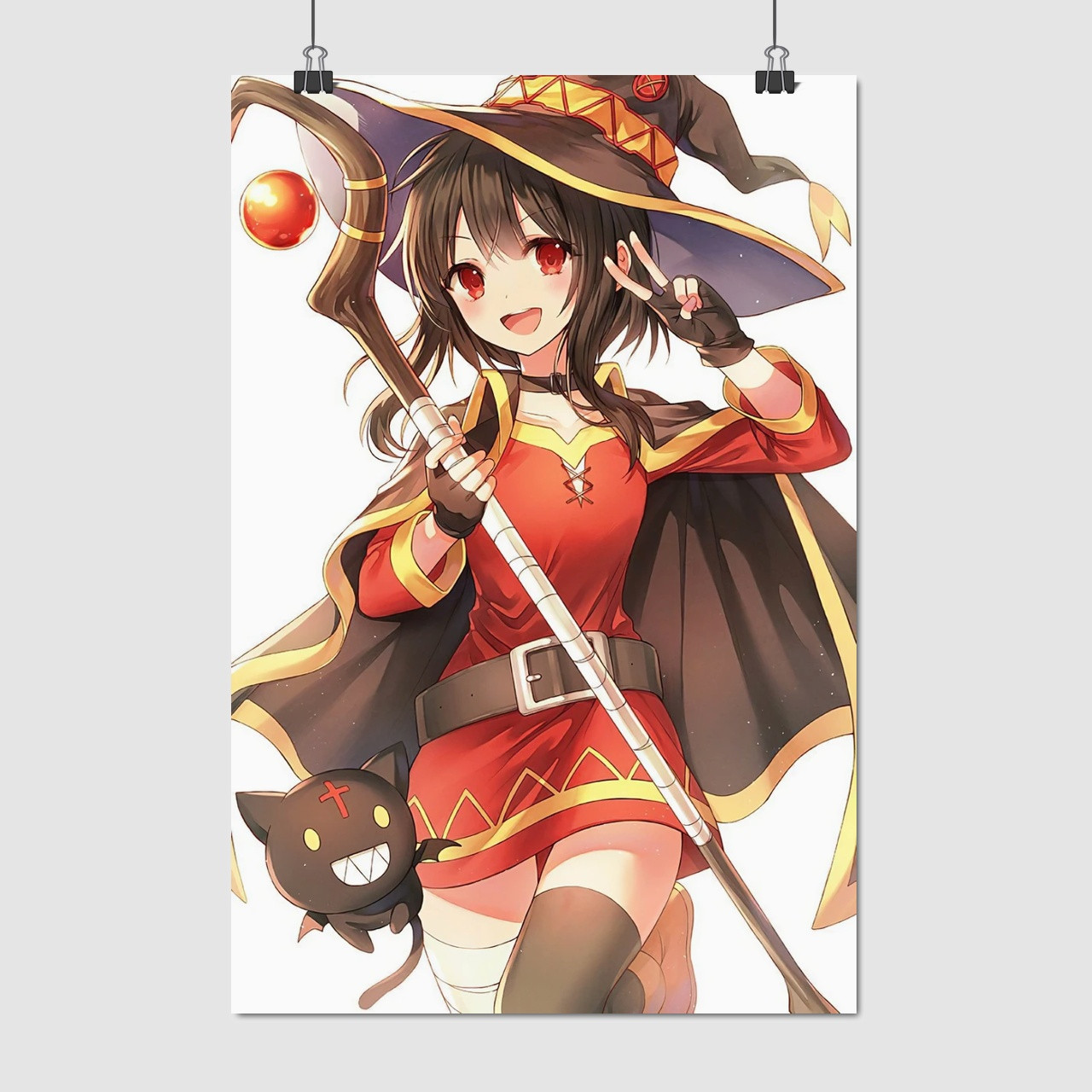 Плакат "Мегумін, KonoSuba, Megumin", 60×40см