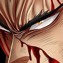 Плакат "Ванпанчмен, One-Punch Man", 60×38см, фото 3