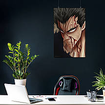 Плакат "Ванпанчмен, One-Punch Man", 60×38см, фото 4
