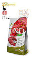 Сухой корм Farmina (Фармина) N&D QUINOA URINARY для котов для профил мочекаменной болезни ( утка) 5 кг