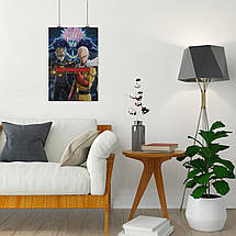 Плакат "Ванпанчмен, One-Punch Man", 60×40см, фото 5