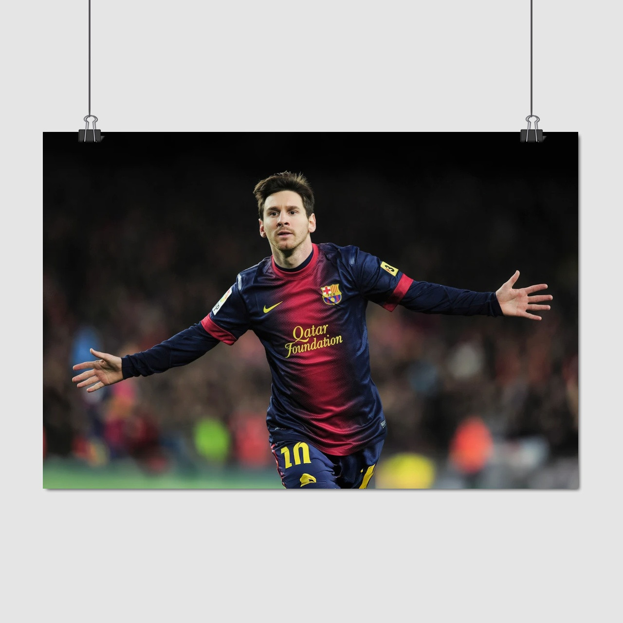 Плакат "Ліонель Мессі, футболіст, Lionel Messi", 40×60см