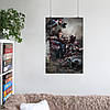 Плакат "Капітан Америка та Залізна Людина, Captain America, Iron Man", 60×40см, фото 7