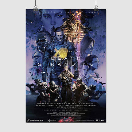 Плакат "Дес Стрендінг, Death Stranding", 60×43см, фото 1