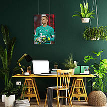 Плакат "Мануель Ноєр, воротар ФК Баварія, Manuel Neuer", 60×43см, фото 5