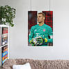 Плакат "Мануель Ноєр, воротар ФК Баварія, Manuel Neuer", 60×43см, фото 6