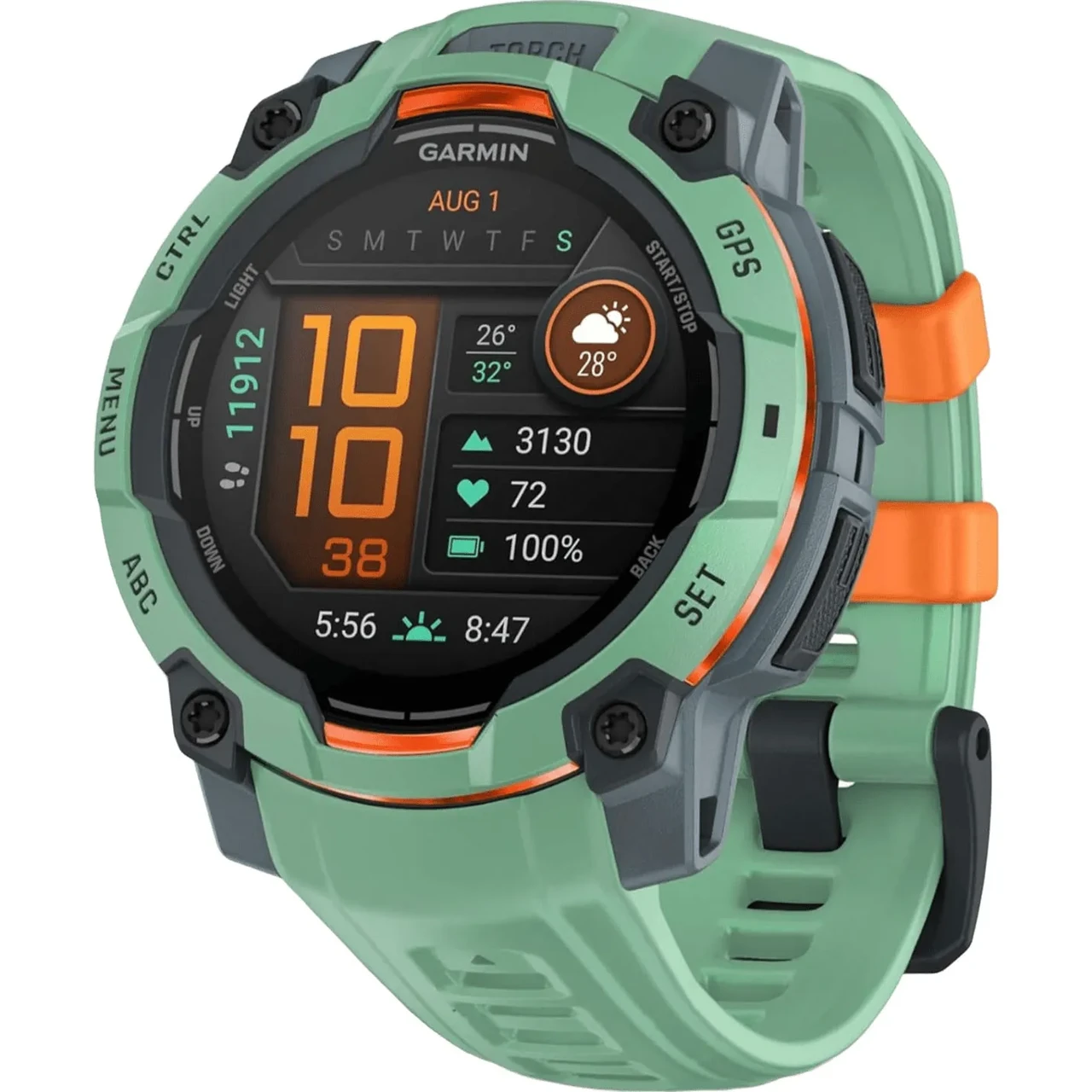 Смарт-годинник Garmin Instinct 3 45mm AMOLED Neo Tropic with Neo Tropic Band (010-02936-01)