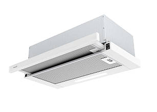 Кухонна витяжка вбудована телескопічна BORGIO TLC (TR) 60 White (650 м3)