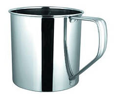 Кружка нержавіюча Стандарт V 0,9 л Ø 11 см (шт)