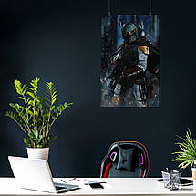 Плакат "Боба Фетт, Boba Fett", 60×38см, фото 4