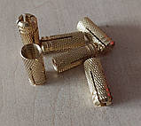 Анкер забивний латунний анкер-цанга дюбель-втулка M10 /12 х 35 мм розпірний дюбель з внутрішньою метричною різьбою, фото 4