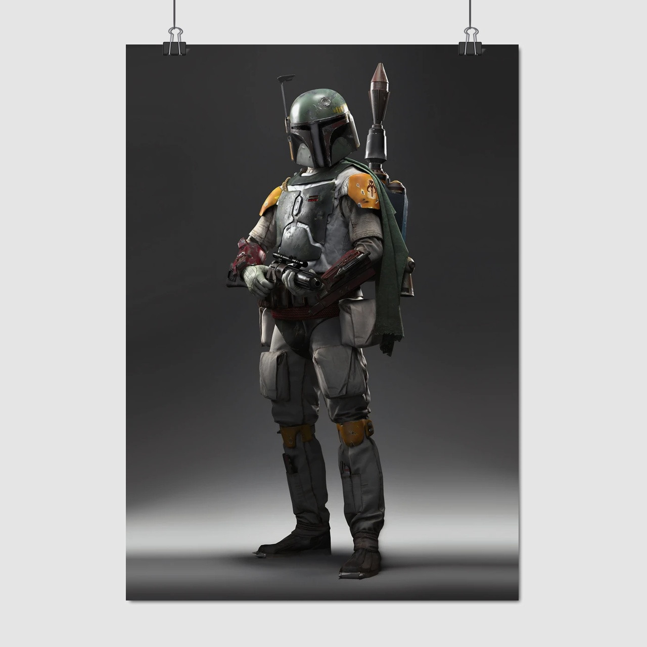 Плакат "Боба Фетт, Boba Fett", 60×43см