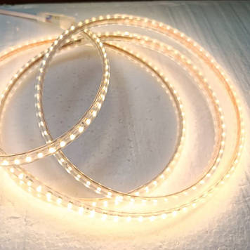 Стрічка LED 220В 3000K 2 метри з вилкою – готовий комплект для освітлення