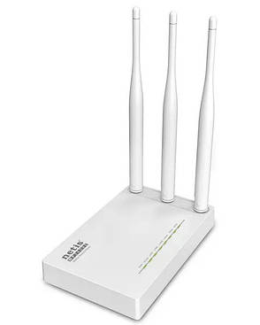 Маршрутизатор Netis WF2409E бездротовий Wi-Fi роутер швидкість до 300 Мбіт/с, 4порти LAN і 1порт WAN Білий, фото 1