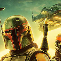 Плакат "Книга Боби Фетта, The Book of Boba Fett", 60×43см, фото 3
