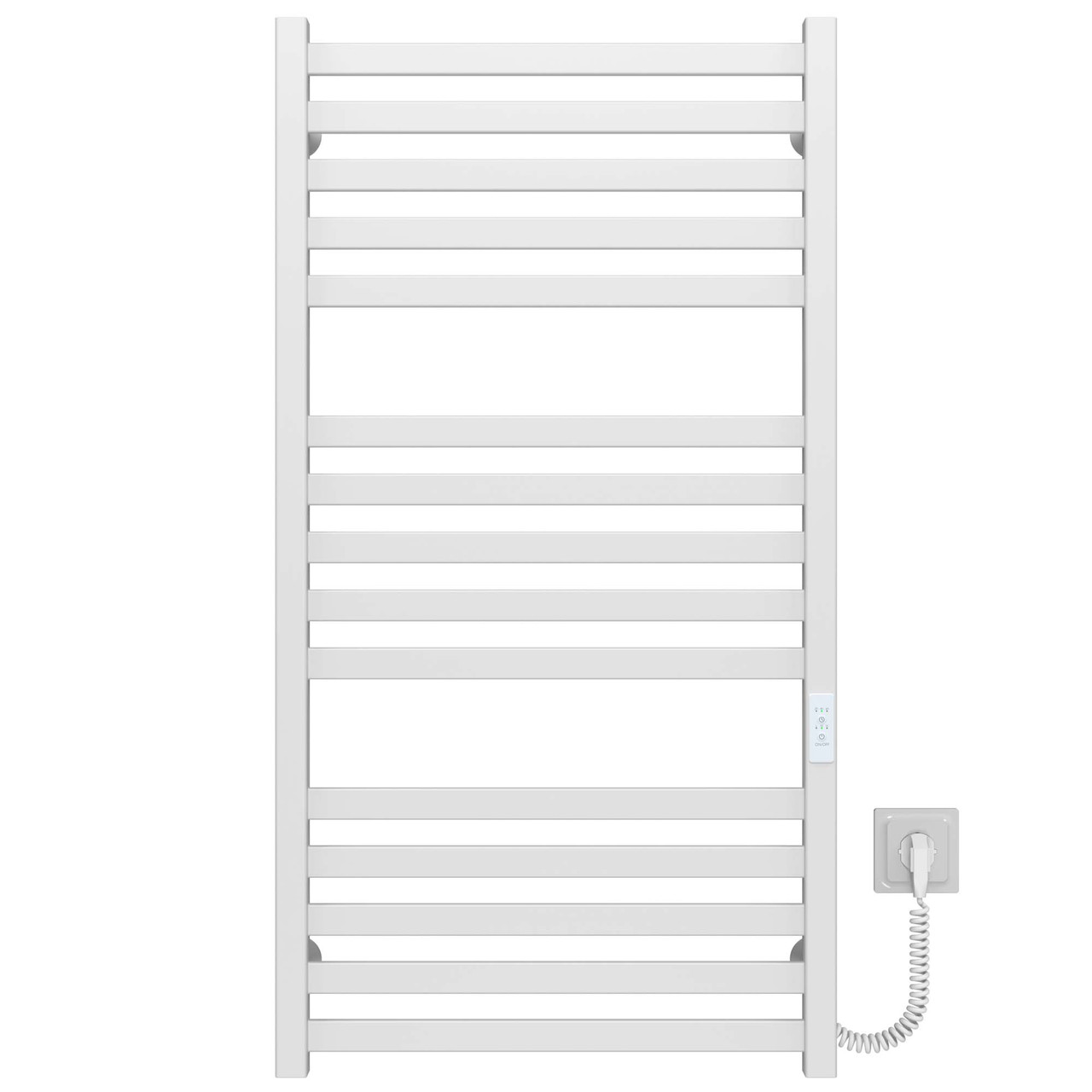 Рушникосушарка електрична Magnus П15 500х1000 Deffi нержавіюча сталь (Білий, WD04, Праве підключення), фото 1