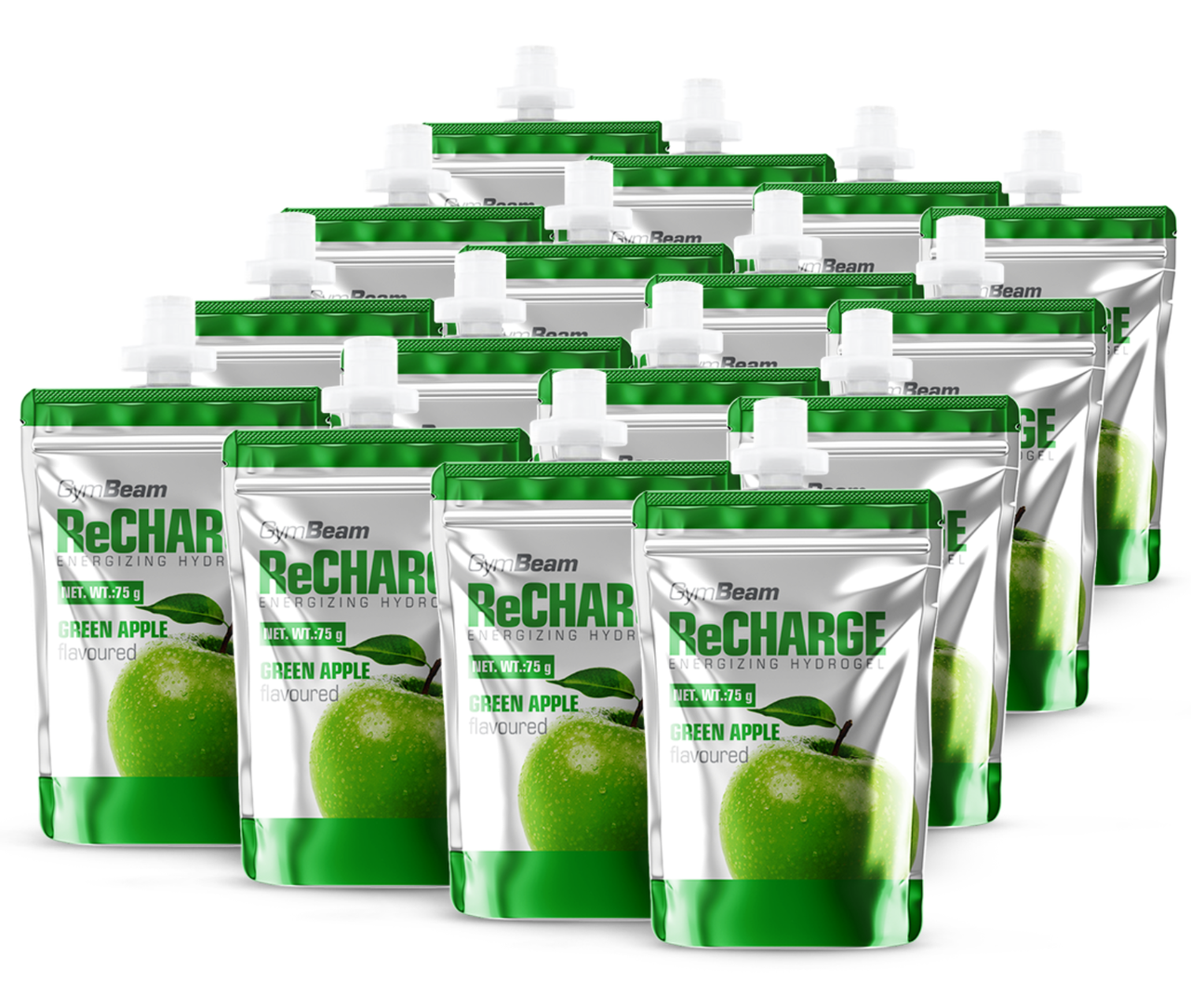 GymBeam ReCharge Energy Gel 16x75g