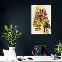 Плакат "Книга Боби Фетта, The Book of Boba Fett", 60×40см, фото 4
