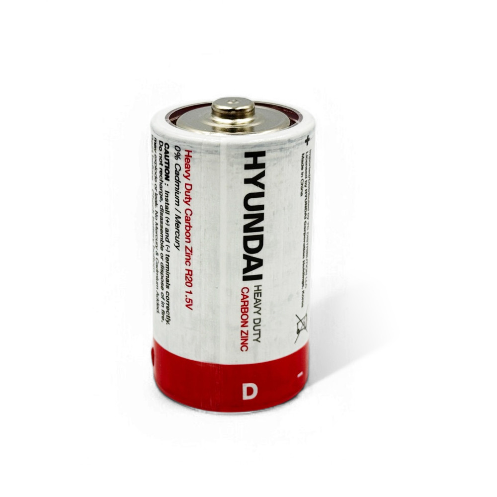 Батарейка D (R20) Hyundai Heavy Duty (1.5v) 1шт.
