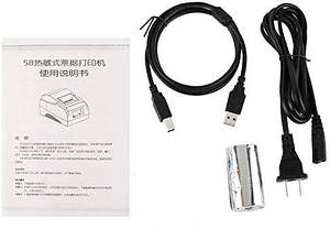 Термопринтер POS чековий принтер MHZ XP-58IIH 58мм, фото 5