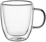 Набір 2 скляні кухлі Kamille 250 мл, термокухлі з подвійними стінками, фото 2