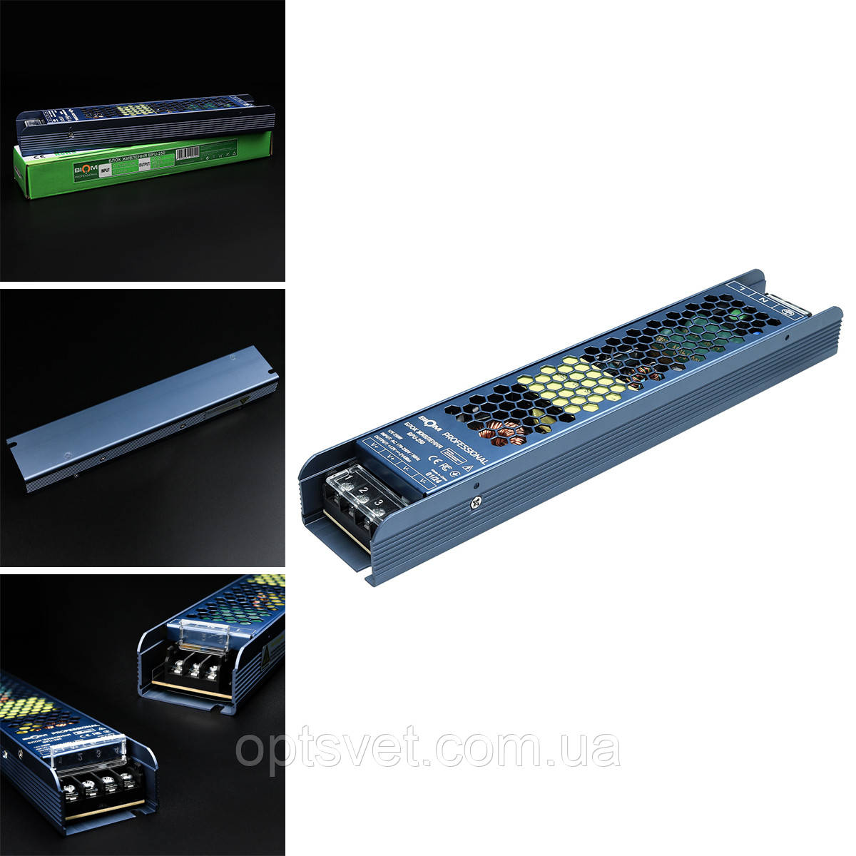 Блок живлення BIOM Professional DC12 250 W BPU-250 21А