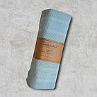 Вафельная простыня - Пике Istanbul 210×230 см Aqua Marine бірюзовий