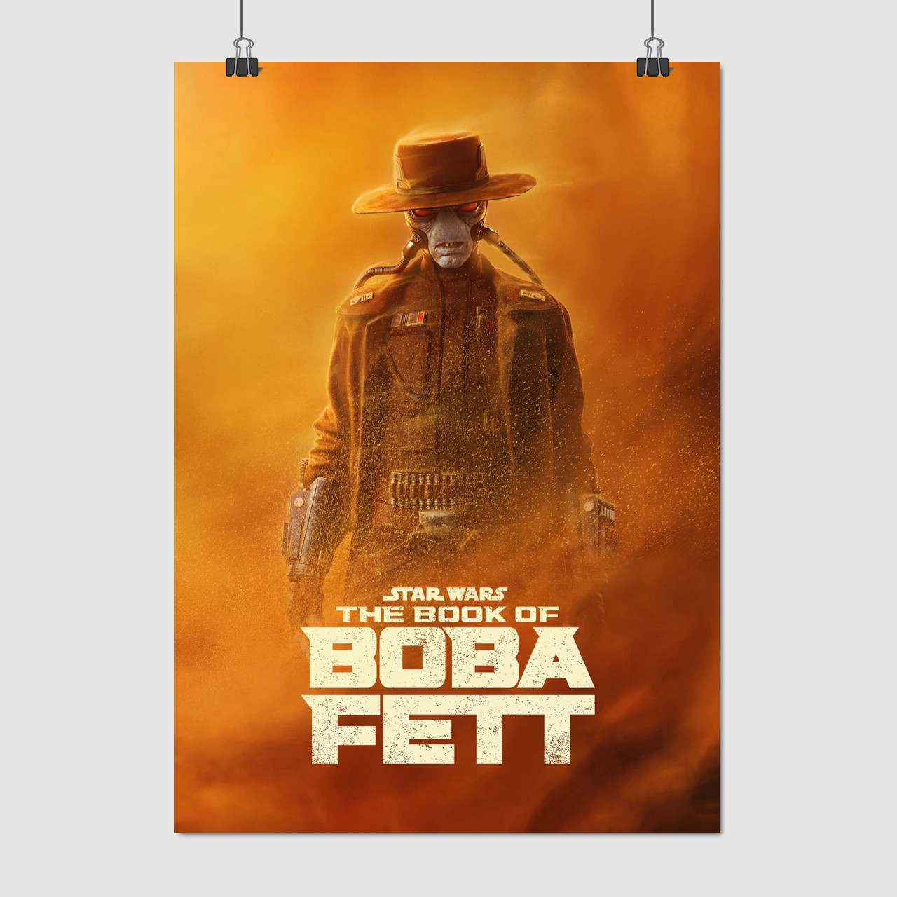 Плакат "Книга Боби Фетта, Кед Бейн, The Book of Boba Fett, Cad Bane", 60×43см