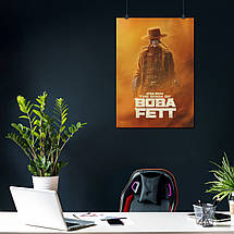 Плакат "Книга Боби Фетта, Кед Бейн, The Book of Boba Fett, Cad Bane", 60×43см, фото 4