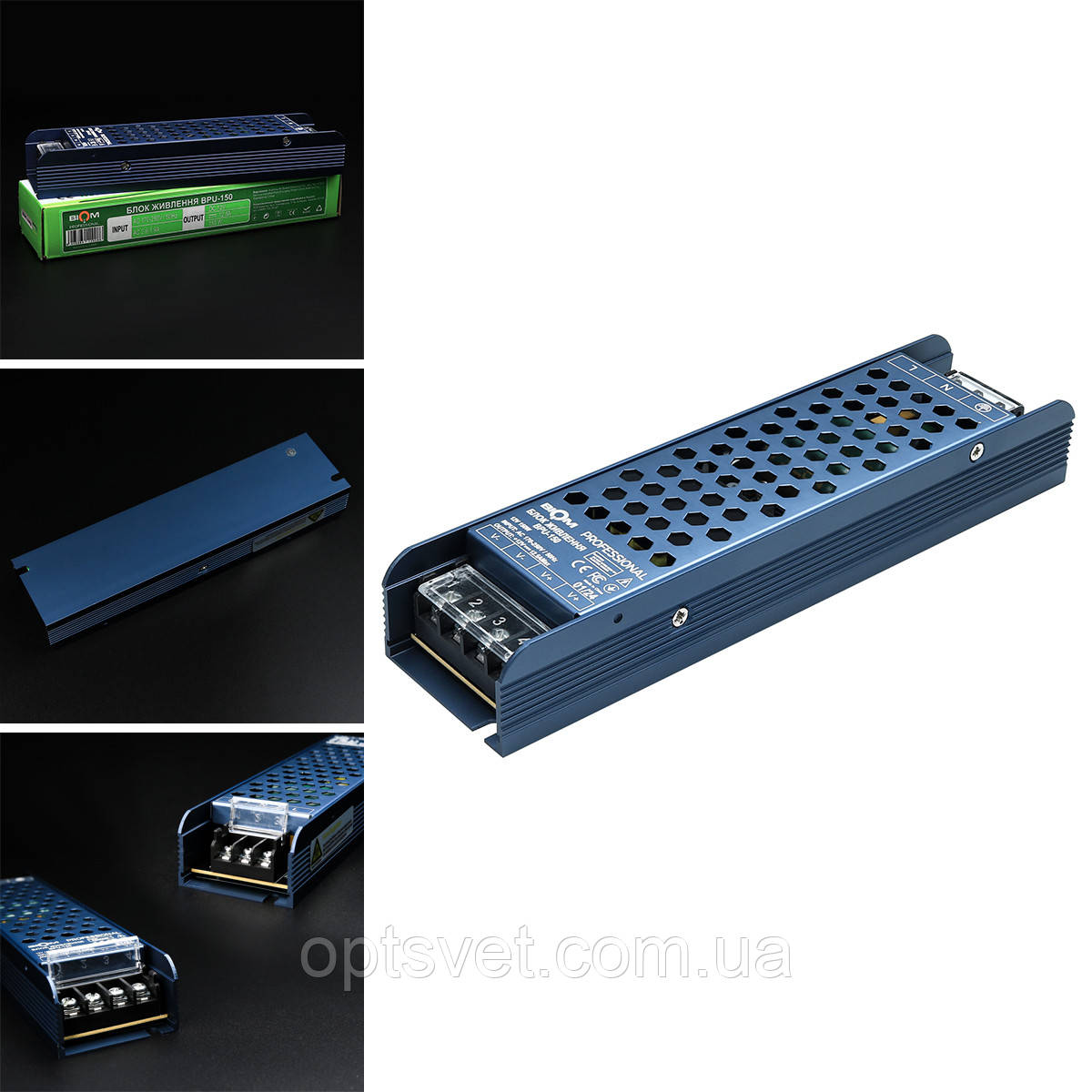Блок живлення BIOM Professional DC12 150 W BPU-150 12,5 А