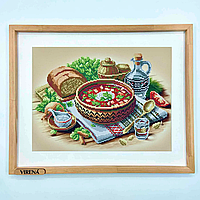 Схема для вишивання бісером Український борщ А3Н_566