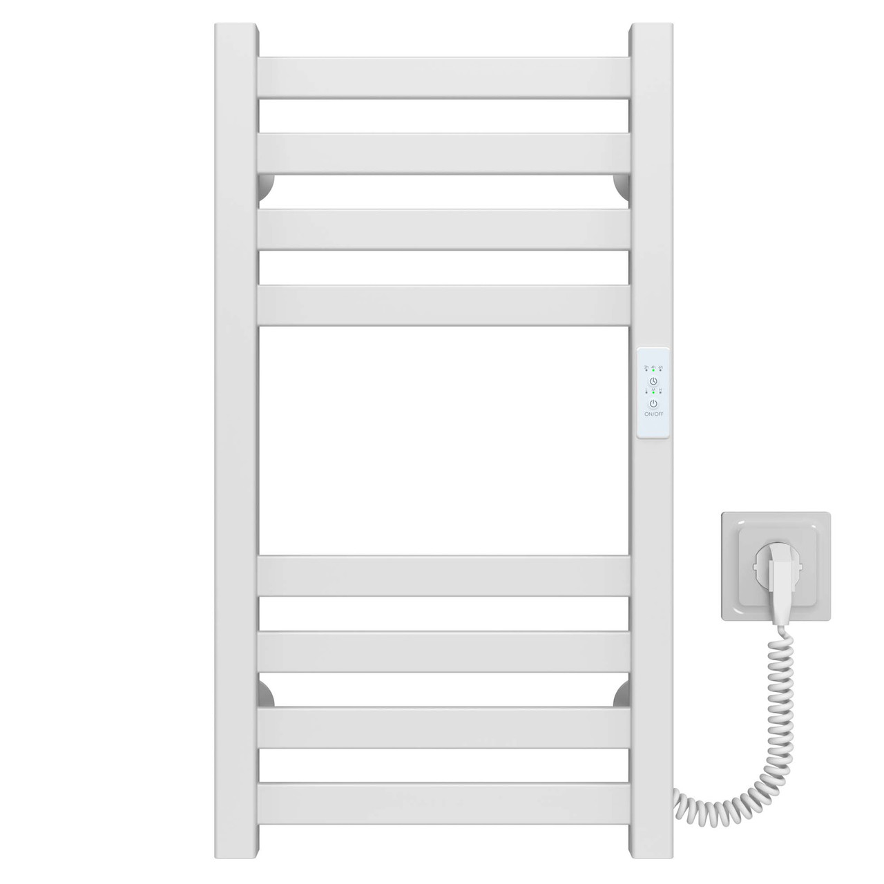 Рушникосушарка електрична Magnus П8 400х600 Deffi нержавіюча сталь (Білий, WD04, Праве підключення), фото 1