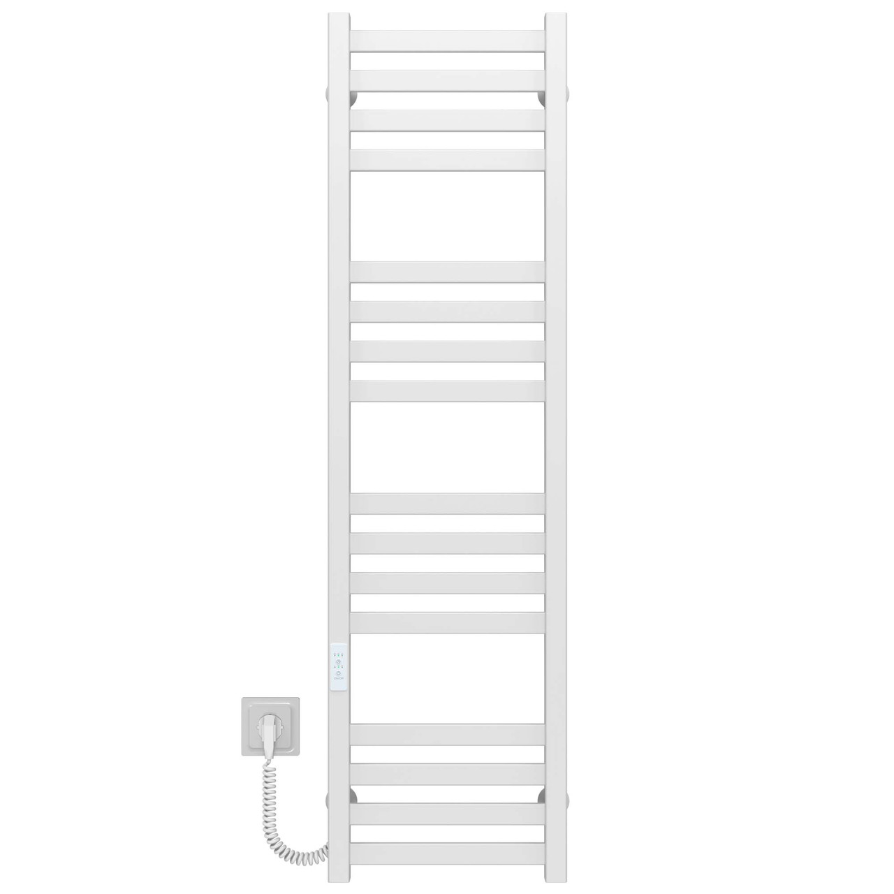 Рушникосушарка електрична Magnus П16 200х1200 Deffi нержавіюча сталь (Білий, WD04, Ліве підключення), фото 1