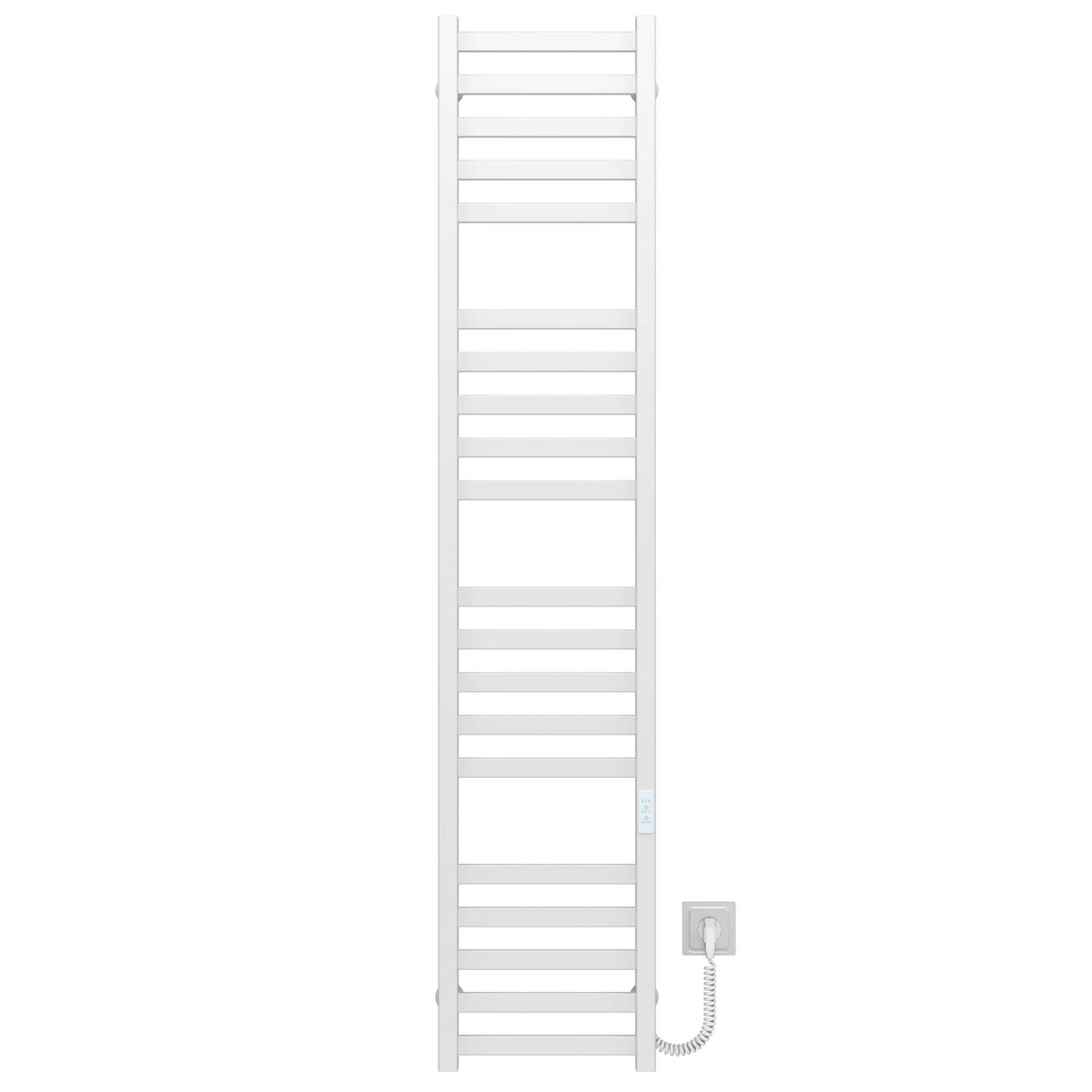 Рушникосушарка електрична Magnus П20 200х1600 Deffi нержавіюча сталь (Білий, WD04, Праве підключення), фото 1